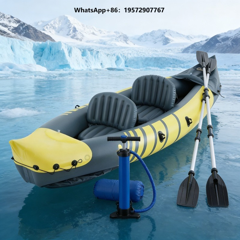 Fishing Kayak Paddle - Kayak Pancing Tiup Dua Kursi, Kano